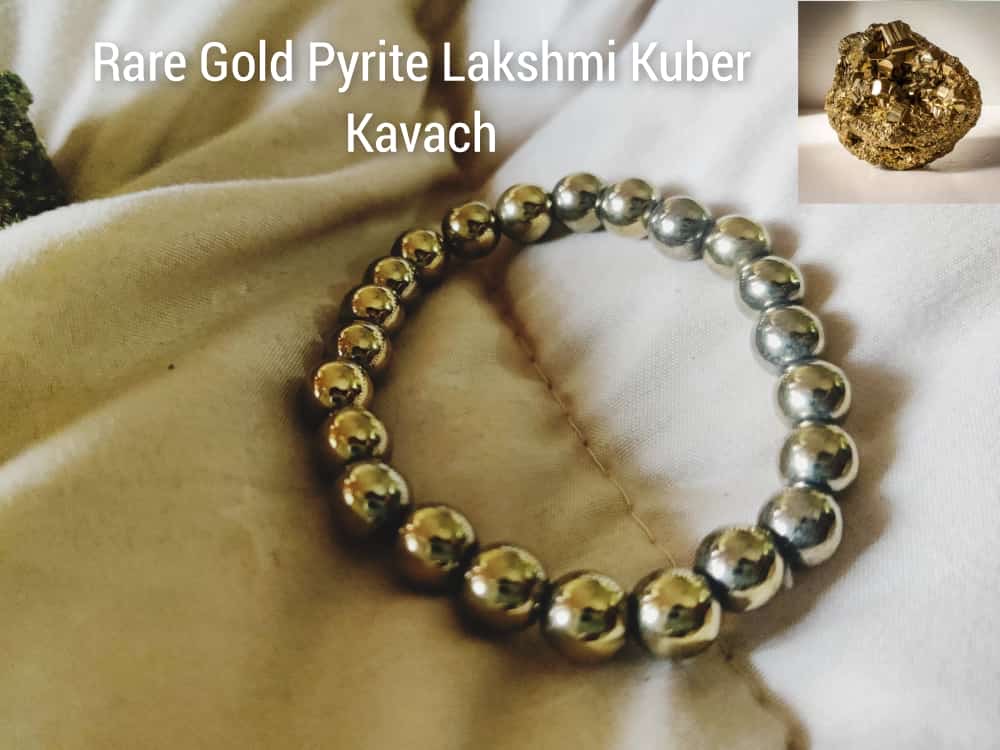 Lakshmi Kuber Kavach Bracelet (Black Gold Rare Bracelet) - Free Tumble
