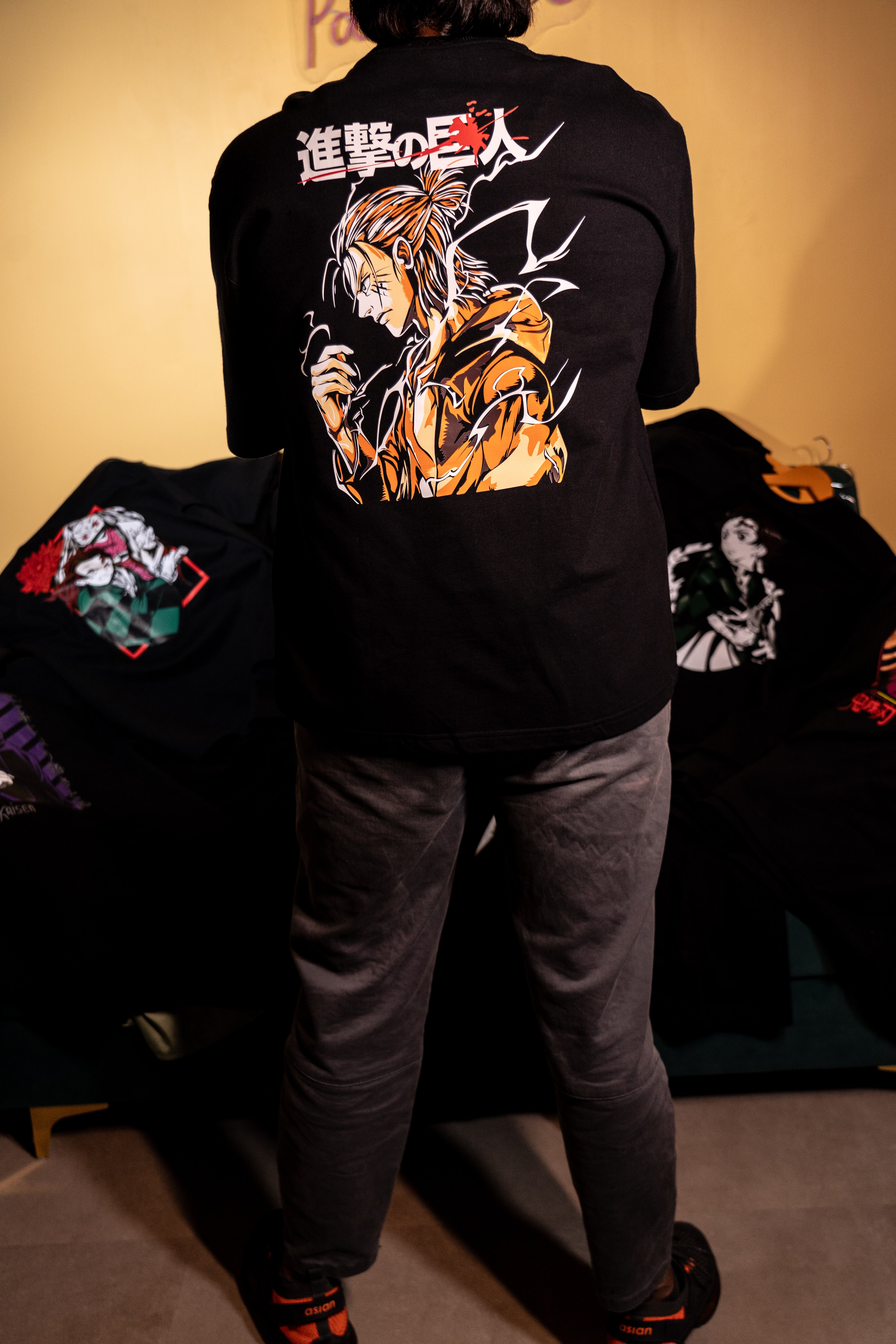 AOT : Eren Yeager Oversized T-shirt - 0570