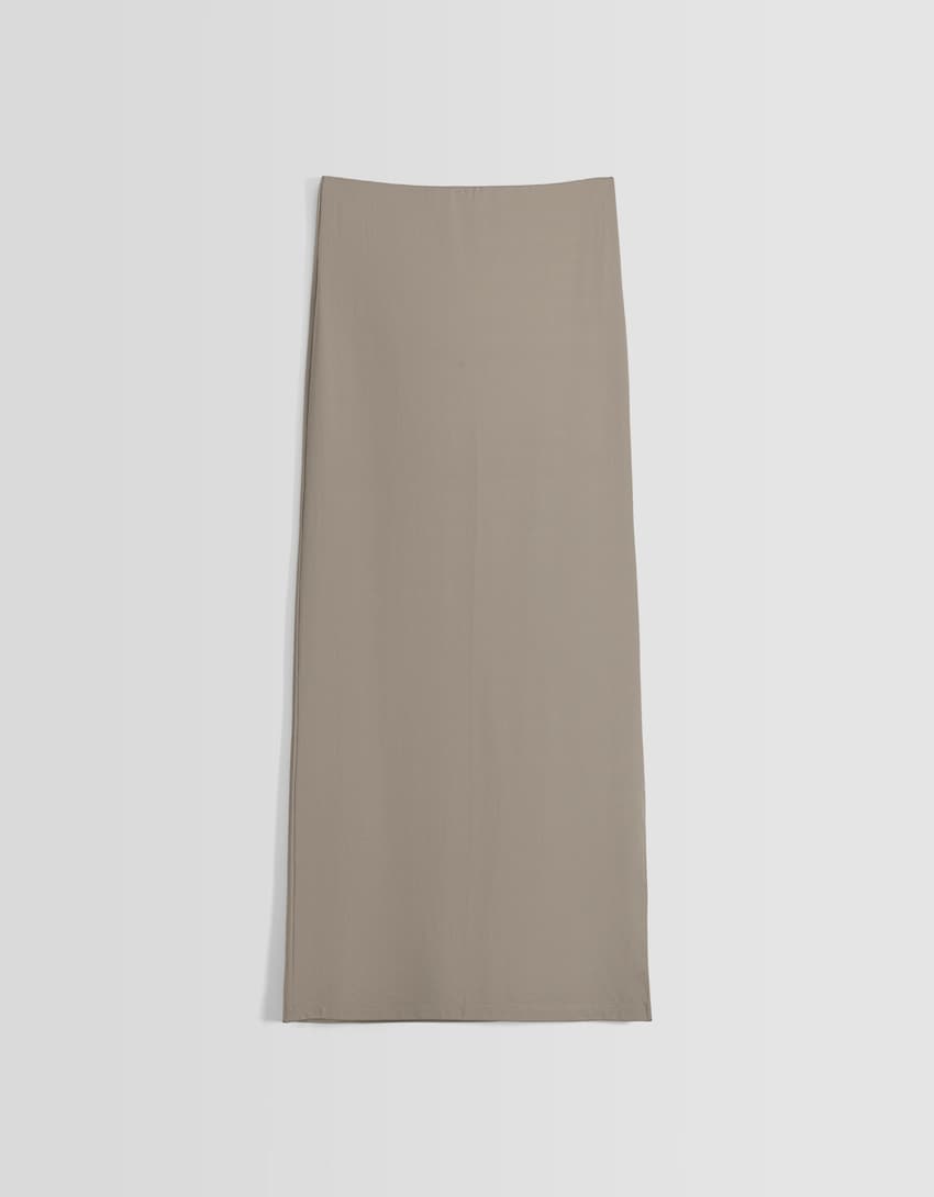 Bershka Long maxi skirt