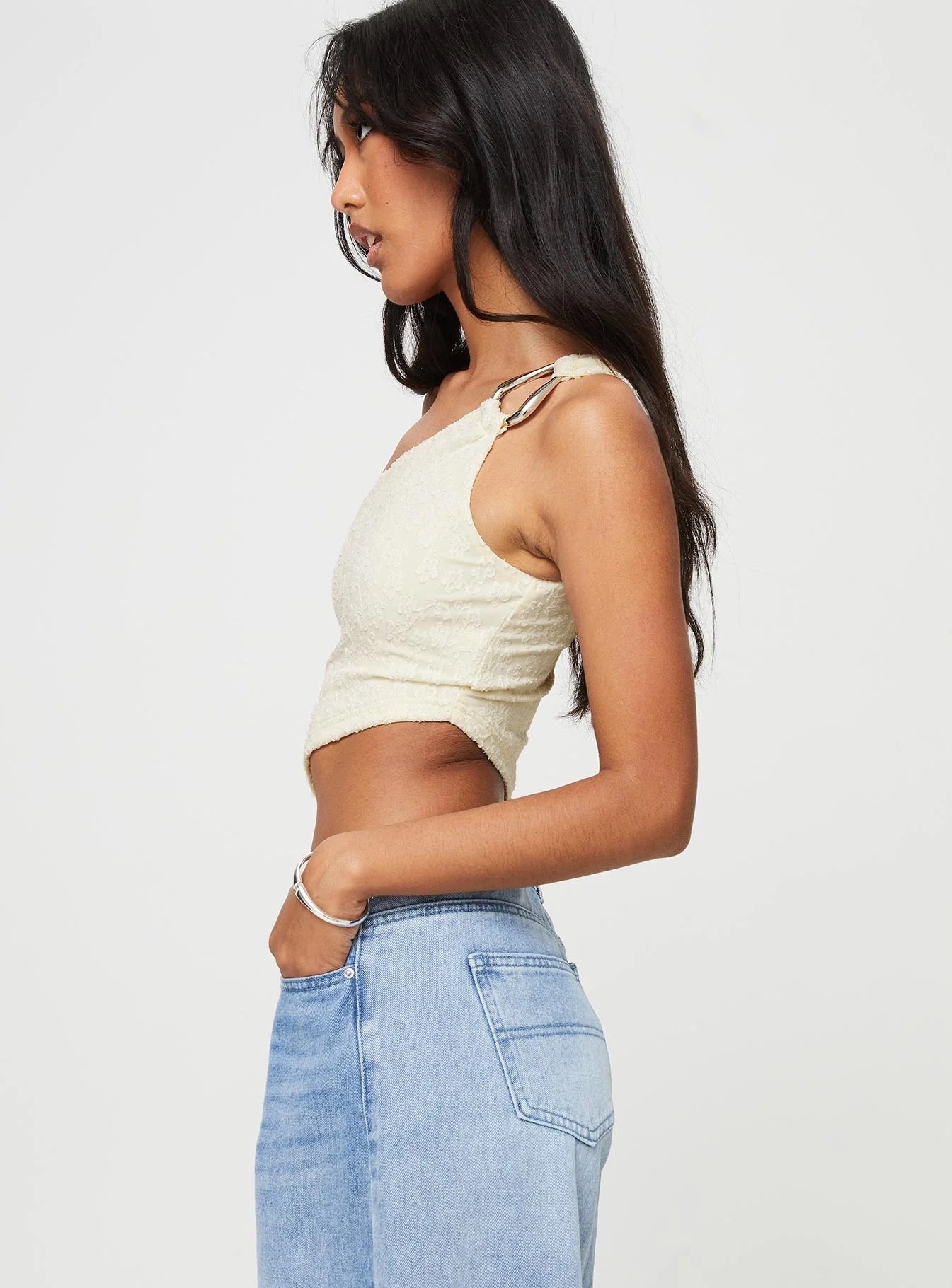 PRINCESS POLLY TOOMBA ONE SHOULDER TOP
