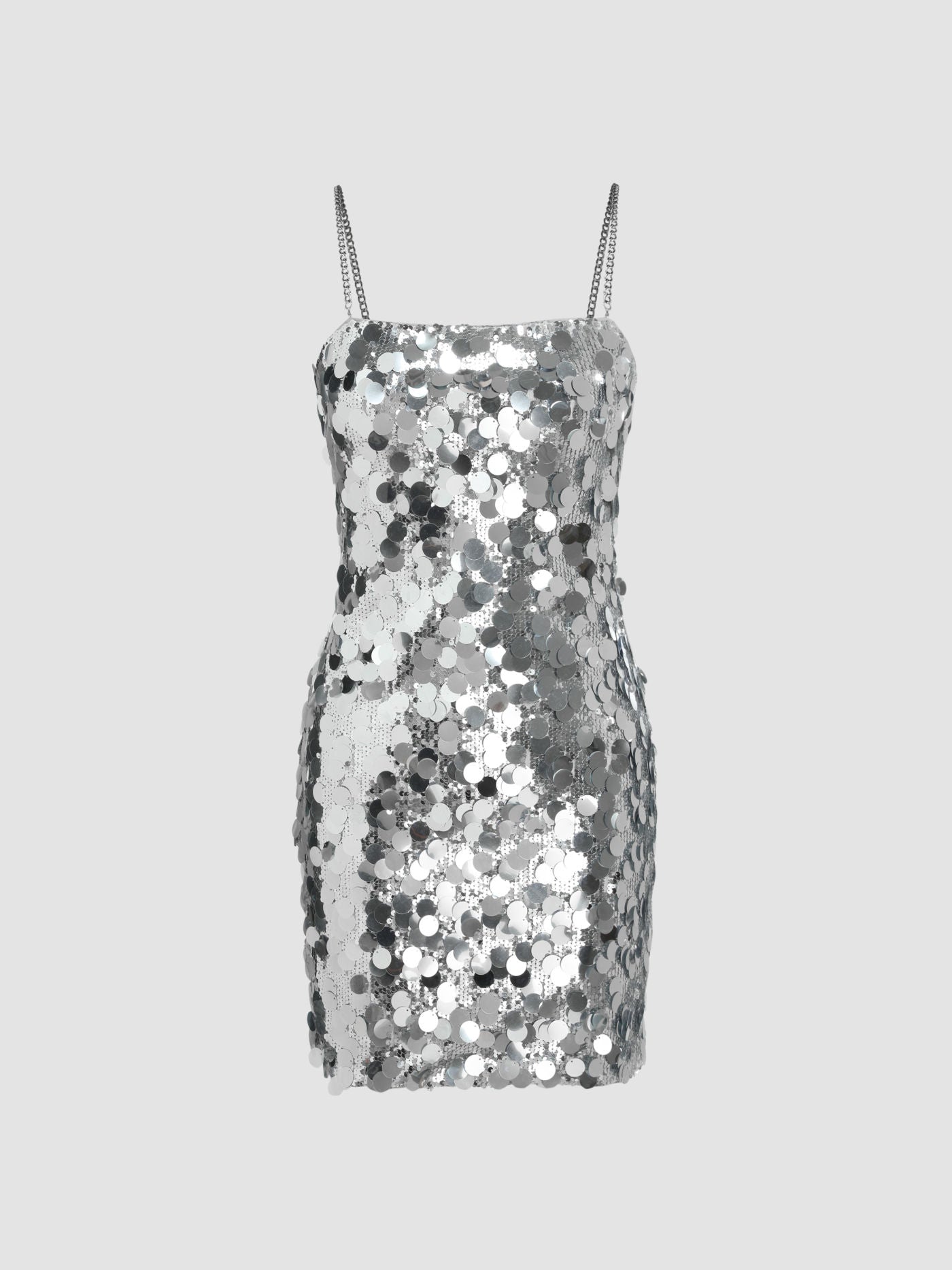 Cider Sequin Chain Mini Dress