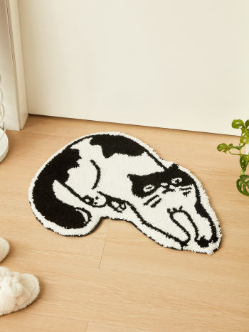 Cider Cat Shaped Rug