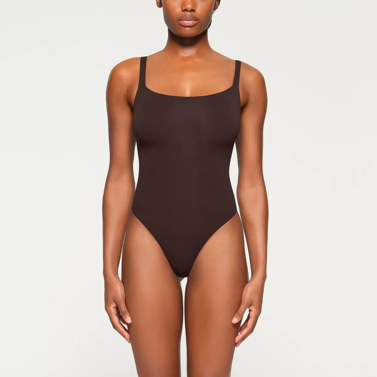 SKIMS SQUARE NECK BODYSUIT