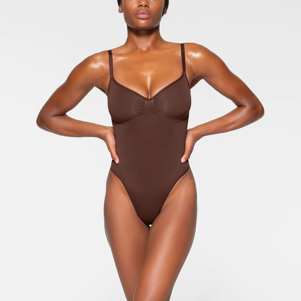 SKIMS THONG BODYSUIT